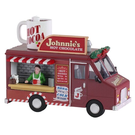 Lemax Multicolored Johnnie's Hot Chocolate Christmas Village 93442